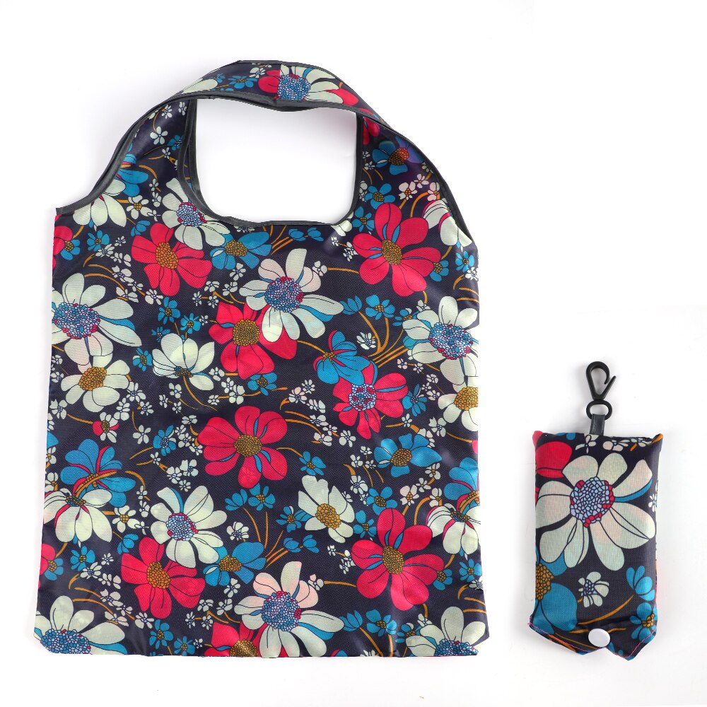 1PC Foldable Shopping Bags for Groceries Recyclable Grocery Tote Pouch Eco-Friendly Heavy Duty Washable Shopping Bag 38x58cm: Q