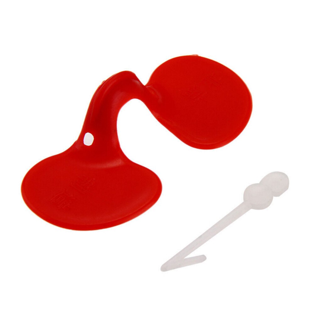 Vermelho 10 pçs plástico olhos de frango óculos gado farmchicken olhos capa evitar frango bicar