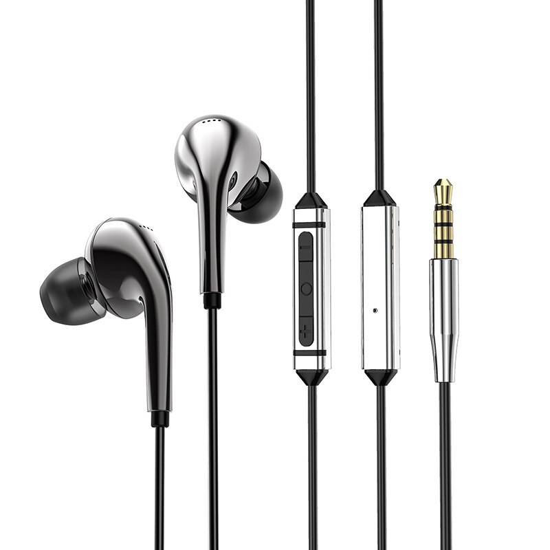 Blon BL-T3 BLT3 Diamant Spiegel Hifi In Ear Oortelefoon 11Mm Composiet Membraan Hoofdtelefoon Noise Cancelling Oordopjes Blon BL-03: Gun with mic