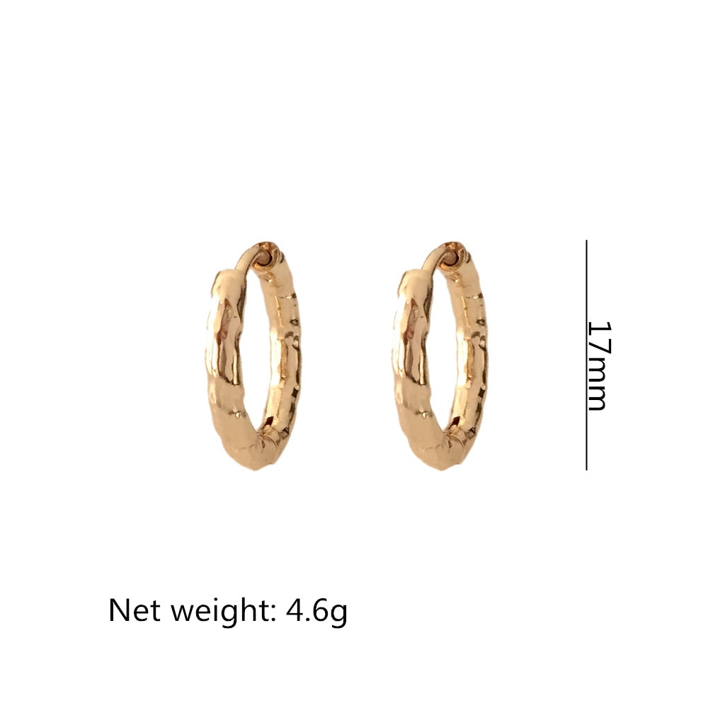 Dainty Kleine Ruwe Oorringen Rvs Tiny Huggie Hoepel Voor Vrouwen Girl Chic Minimalisme Sieraden