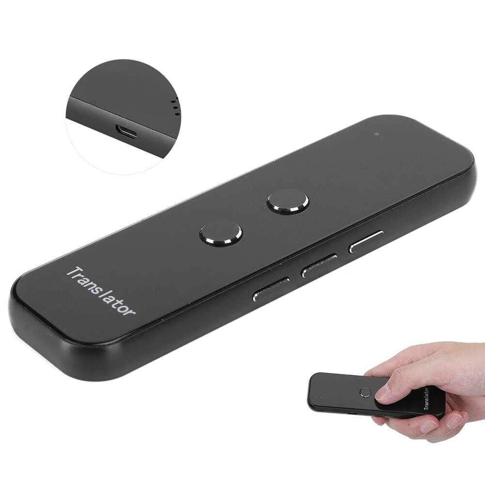 G6 portátil Smart Bluetooth traductor multilenguaje voz aprendizaje máquina de traducción