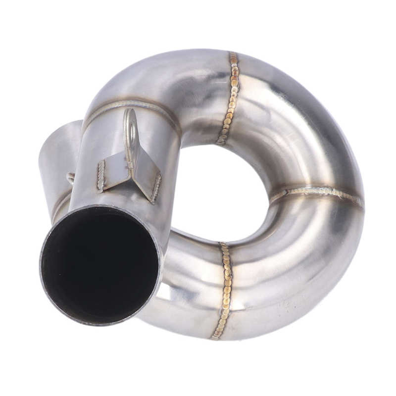 Exhaust Mid Pipe Stainless Steel Motorcycle Middle... – Grandado