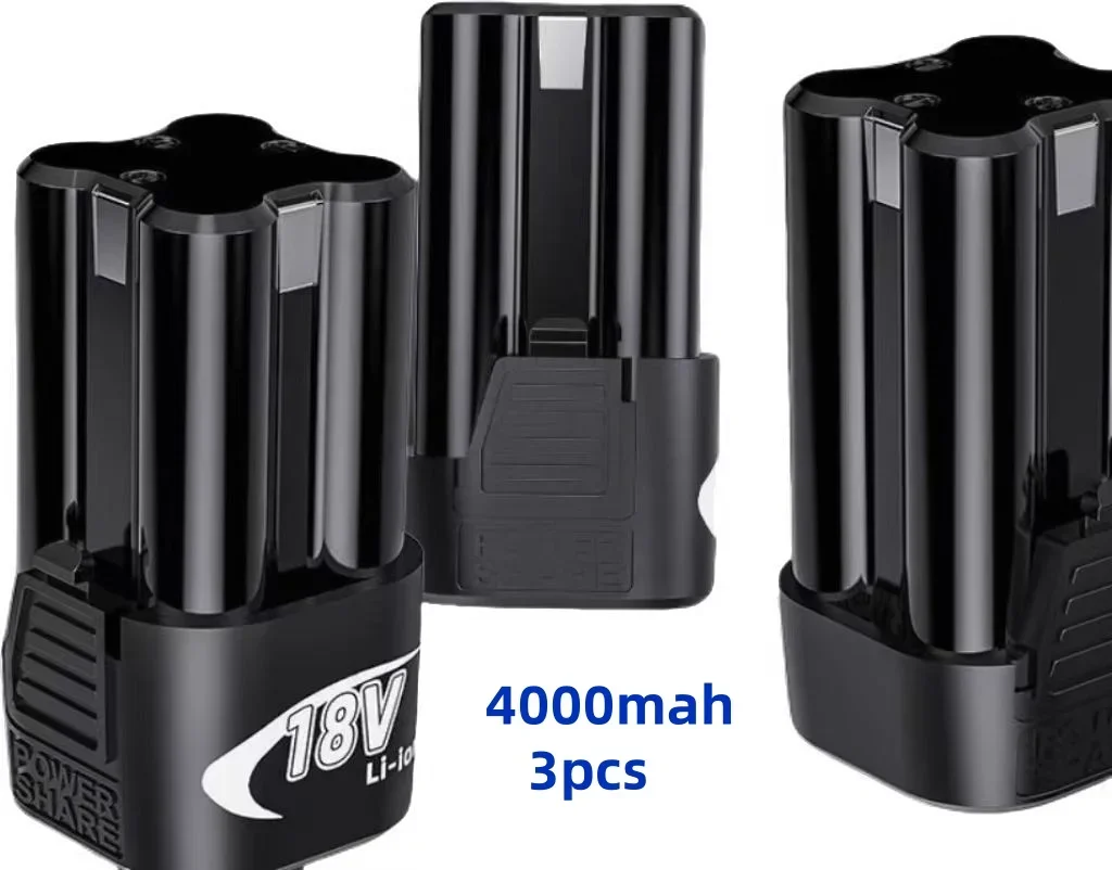 Batteria al litio universale da 16,8 V per utensili elettrici, cacciaviti elettrici e trapani elettrici Batteria multifunzione da 16,8 V 4,0 ah: Grigio scuro