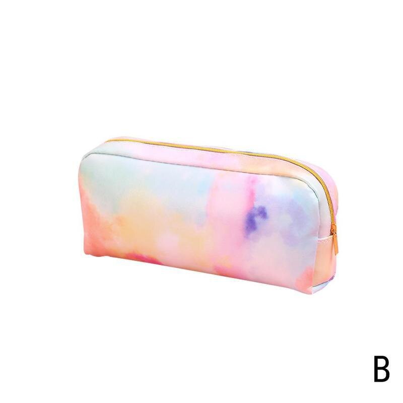 Girl Heart Dream Colorful Series Pencil Bag Stationery School Case Supplies Stationery Colorful Up Make Bag Pencil K7K4: B