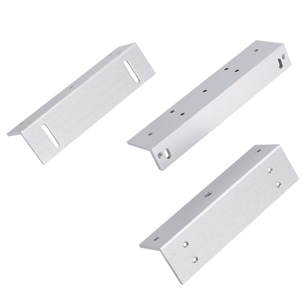 Z &amp; L-Soporte ZL para cerradura magnética eléctrica de fuerza, soporte para puerta interior de 180KG, 350lbs