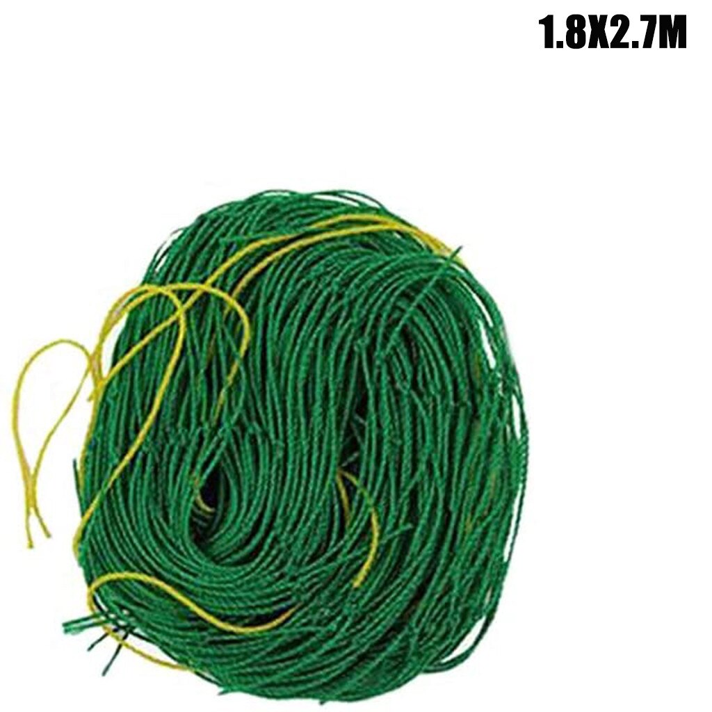 Tuin Komkommer Loofah Plaid Netting Fruit Groente Bloem Wijnstok Planten Klimmen Netto Groene Planten Komkommer Plaid Mesh Groeien Netto #4: 1.8mx2.7m