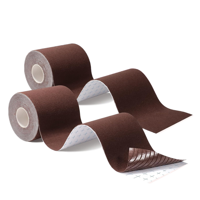 2 Rollen Borstlift Tape Katoen Boob Tape Sexy Pasteitjes Sport Plakband Kleefband Onzichtbare Bh Breedte 5-10Cm