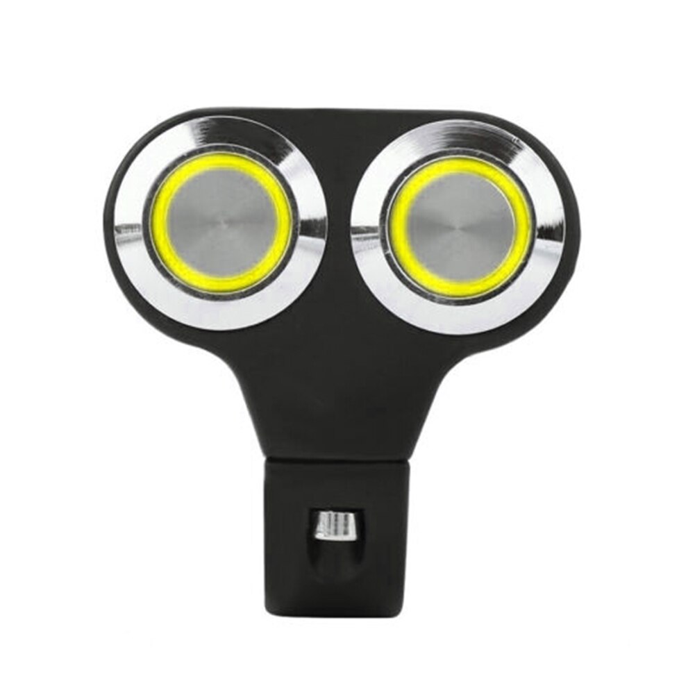 25mm motorcykel styr manuell retur knapp led-lampa kontrollbrytare: Gul