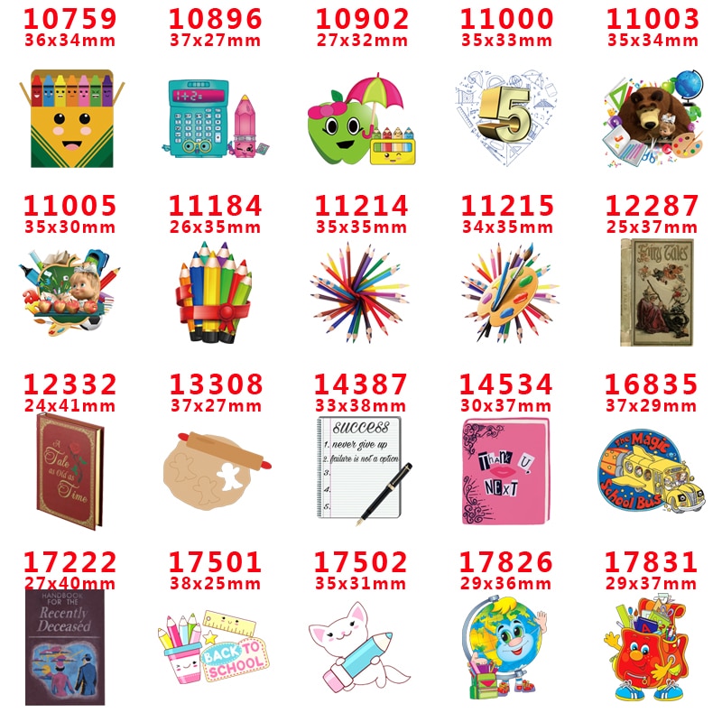 DIY Craft Supplies cartoon character flat back planar resins 30 pieces. PR-10759-17831