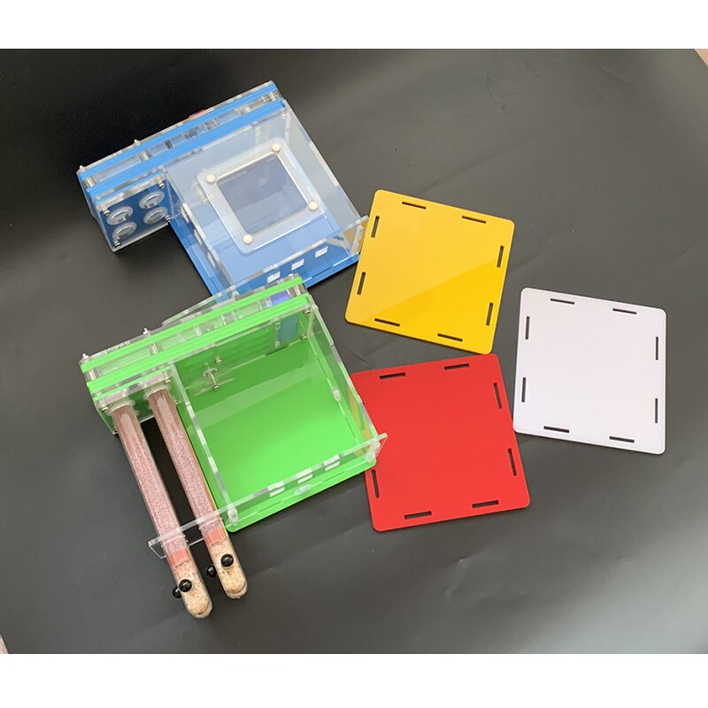 Large Size Ant Nest Acrylic Test Tube Integrated Ant Farm 4 Test Tube Ant Farmhouse Insect Terrarium