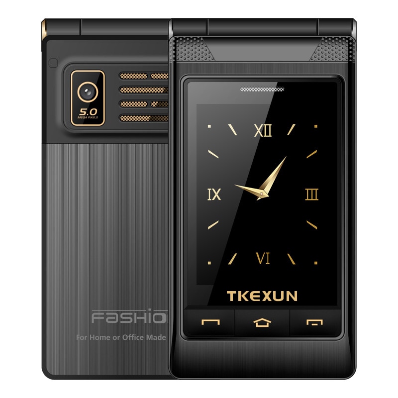 TKEXUN/Tiankexun G10-1 Flipped Old People's Mobile Phone Unicom Mobile Dual-4G Network Large Screen Old People's Mobile Phone