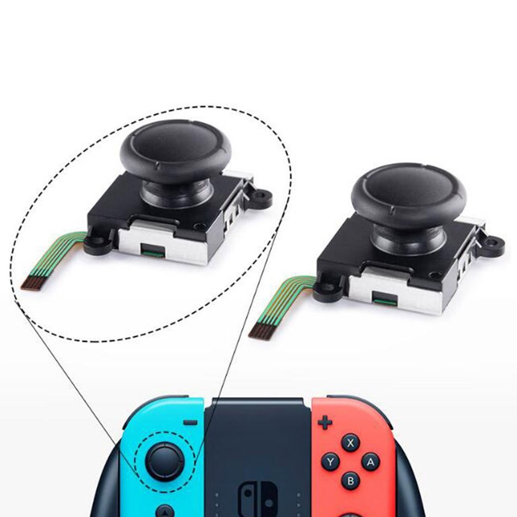 Per Switch JOY-CON NS maniglia sinistra/destra bilanciere levetta bilanciere Joystick Controller analogico riparazione 3D per Nintendo