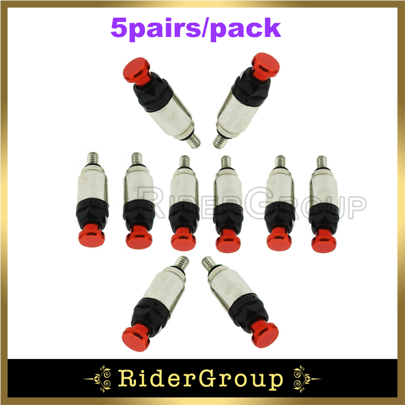 M4 x 0.7mm Orange Air Bleeder Valves For 43mm 48mm KTM WP Front Fork SX XC EXC 125 150 200 250 300 350 400 450: 5 pairs
