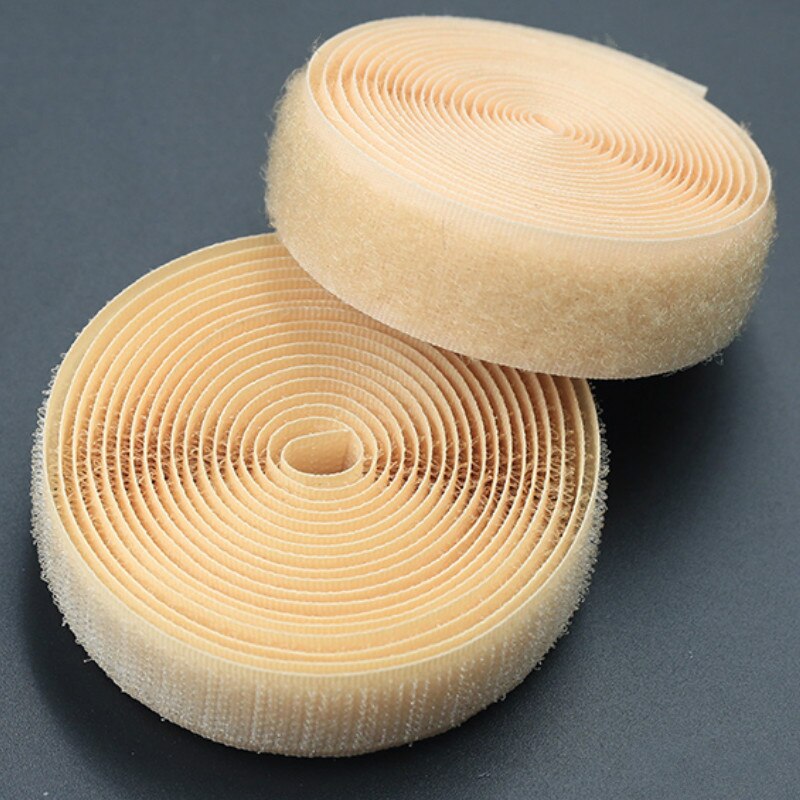 2cm wide DIY Hook and Loop No Adhesive Fastener Tape Nylon Button Sewing Garment Bags DIY Magic kneading Patch velcros: 4