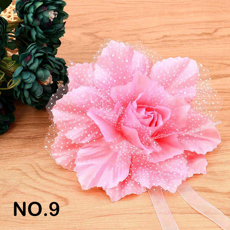 1pc Peony Flower Curtain Strap Curtain Tie Backs Home Decoration: 9
