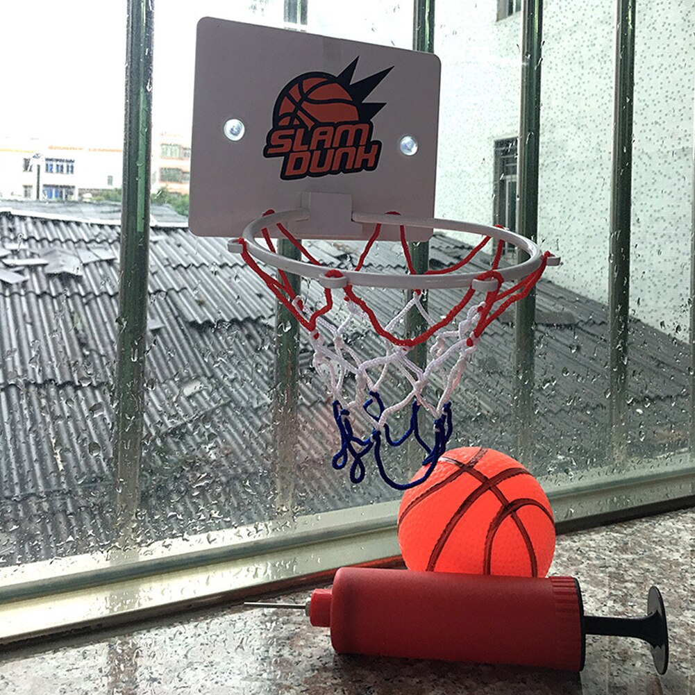 Mini basketkorg kit inomhus plast basket ryggtavla båge hem sport roliga leksaker för barn barn