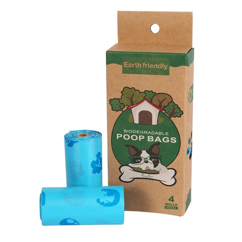 Thick Biodegradable Dog Poop Bags Leak-Proof Pet Waste Bag Refills Trash Bags: 3