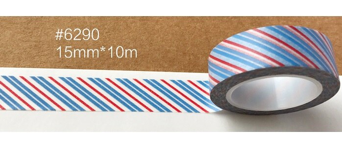 Basic Disign Washi Tape Washi Papier Tape Mode Washi Tape 10M Washi: 6290