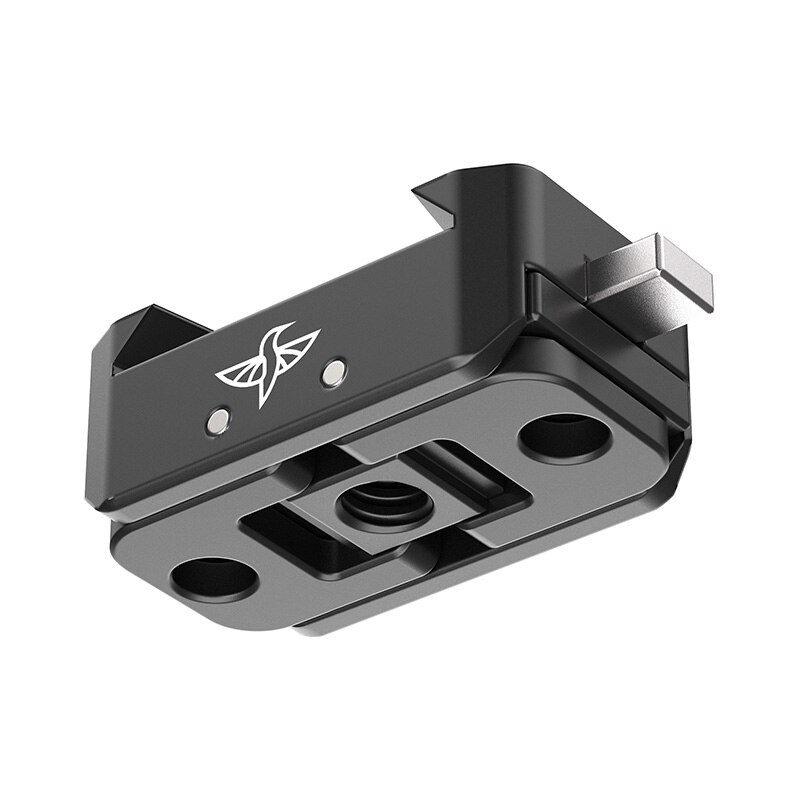 Ulanzi-sistema de liberação rápida da beija-bird, tripé com cabeça de bola dslr para gopro, braço mágico, kit de interruptor rápido, acessório realse, placa: Base Mount