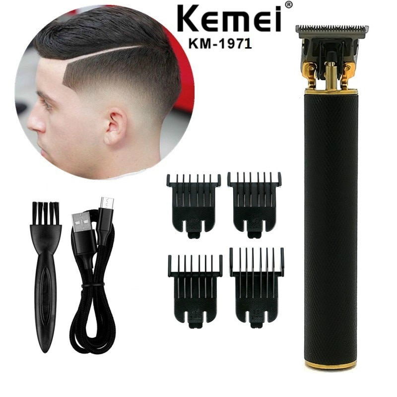 Pro Li T-Outliner Skeleton Heavy Hitter Cordless Trimmer Men 0mm Baldheaded Hair Clipper Finish Hair Cutting Machine Kemei 1971