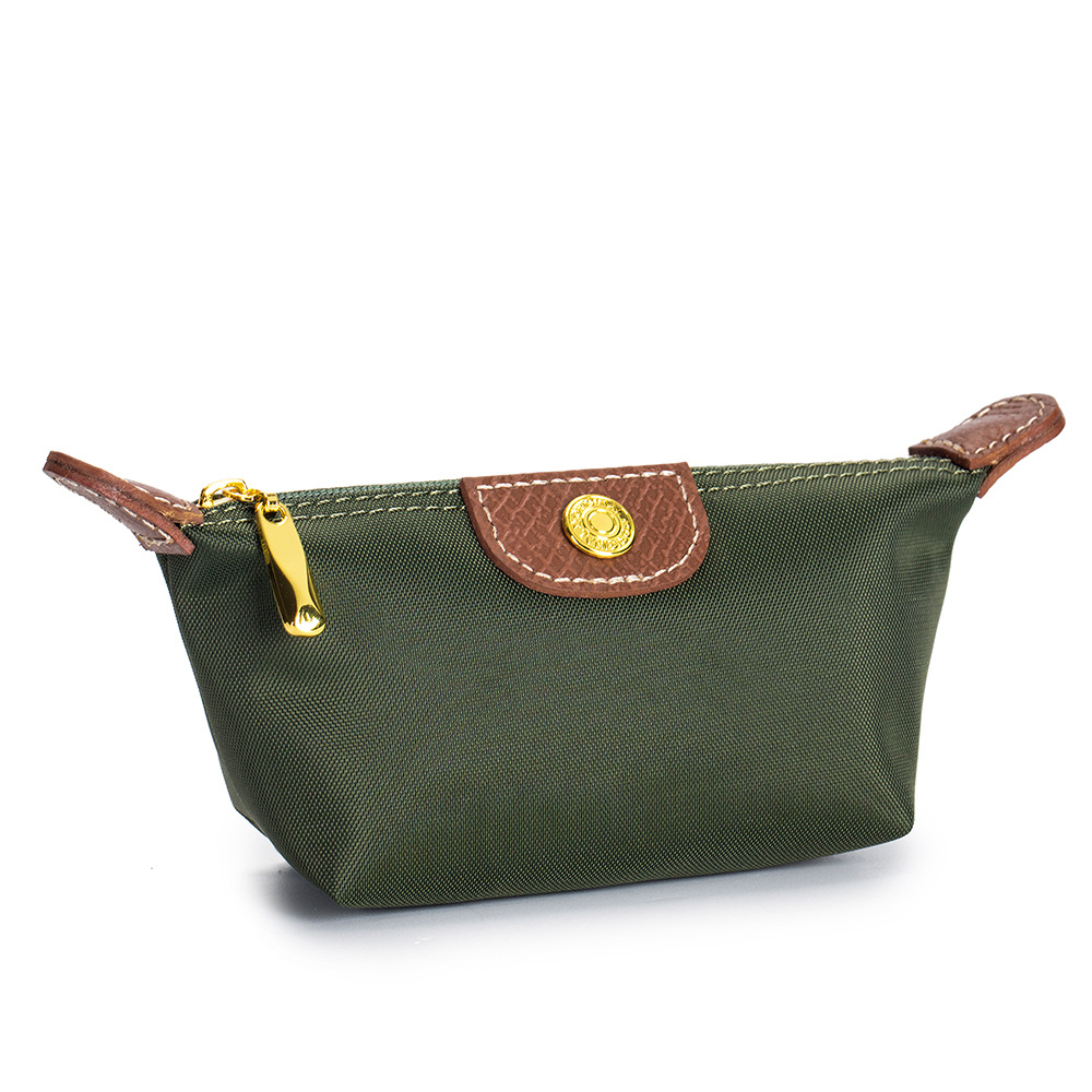 Mini Exquisite Geldbörse Tragbare Nylon Lippenstift Kopfhörer Lagerung Kosmetik Tasche Make-Up Fall Weibliche Reise Lagerung Frauen: Grau