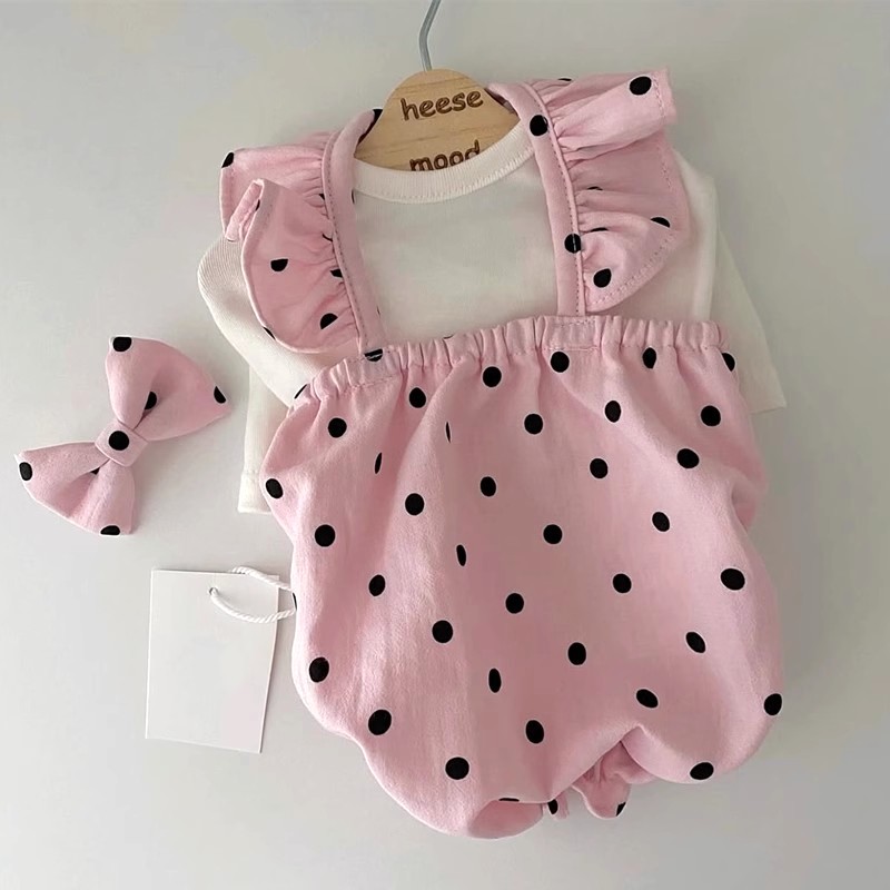 Sommer Dot Haustier Hosenträger Hund Kleid Luxus Welpen Rock Chihuahua Bichon Kleine Hund Weste Hund Bekleidung Katze Kleidung Mädchen Hund Kleidung: L / WHITE