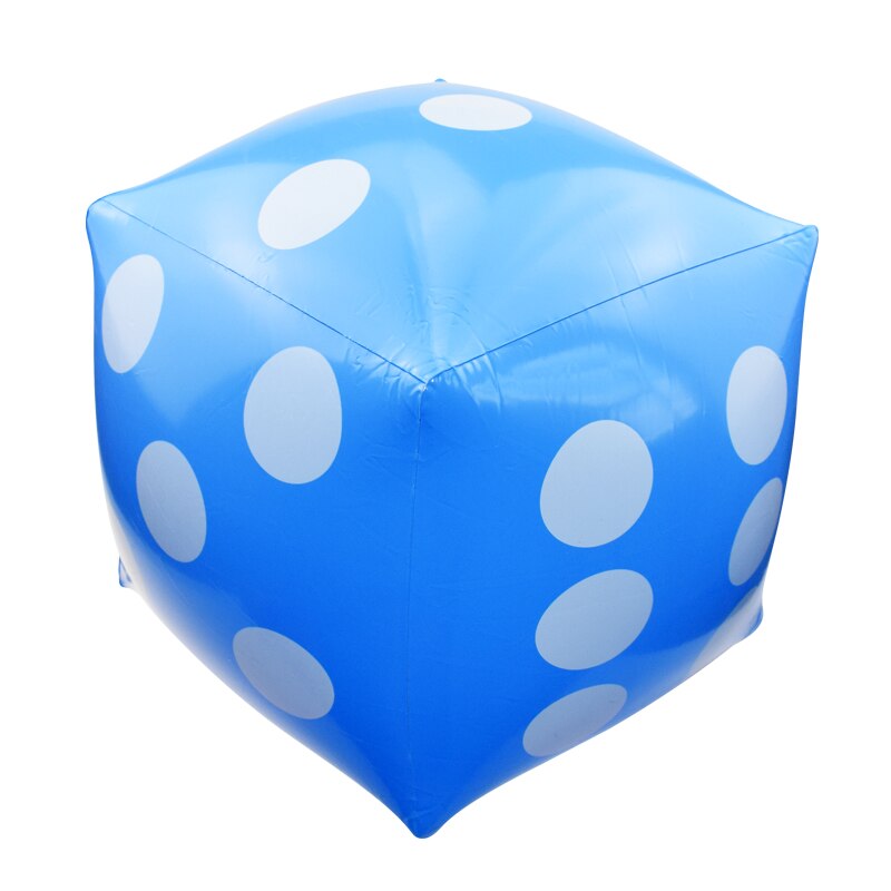 Inflatable Air Number Dice 30*30cm Funny Party Supplies Toys For Children Kids Adults Outdoor Game Play Cube