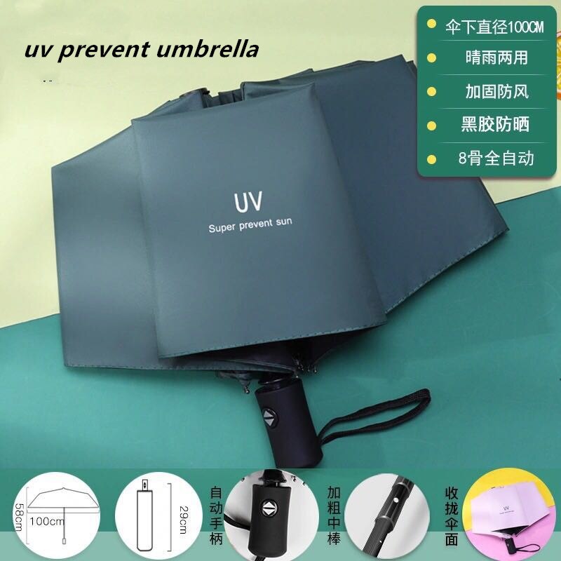 UV schutz sonnenschirm Wind Beständig Voll-Automatische Regenschirm Regen Sonnenschirm Compact Große Regenschirm Reisen