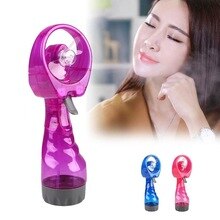 Willekeurige Kleur Abs Handheld Fan Schroevendraaier Mini Mist Mode Houvast Draagbare Handable Waternevel Zomer Strand Reizen Mini Fan