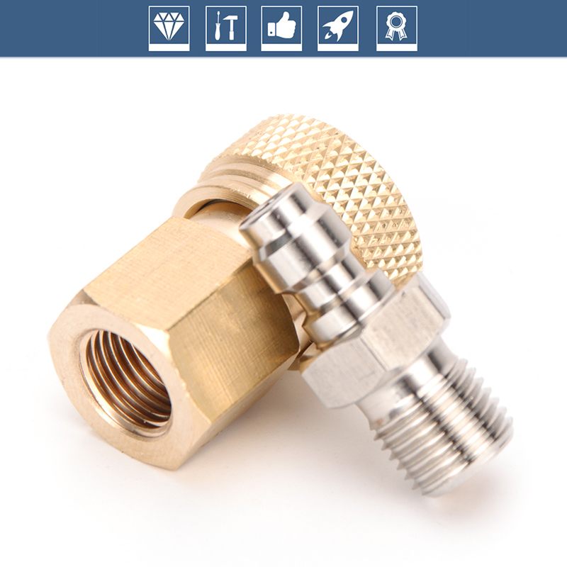 1/8BSPP Stekker Connector 8mm M10x1 1/8NPT Vrouwelijke Snelkoppeling Koppeling Fittings Socket 2 stks/set