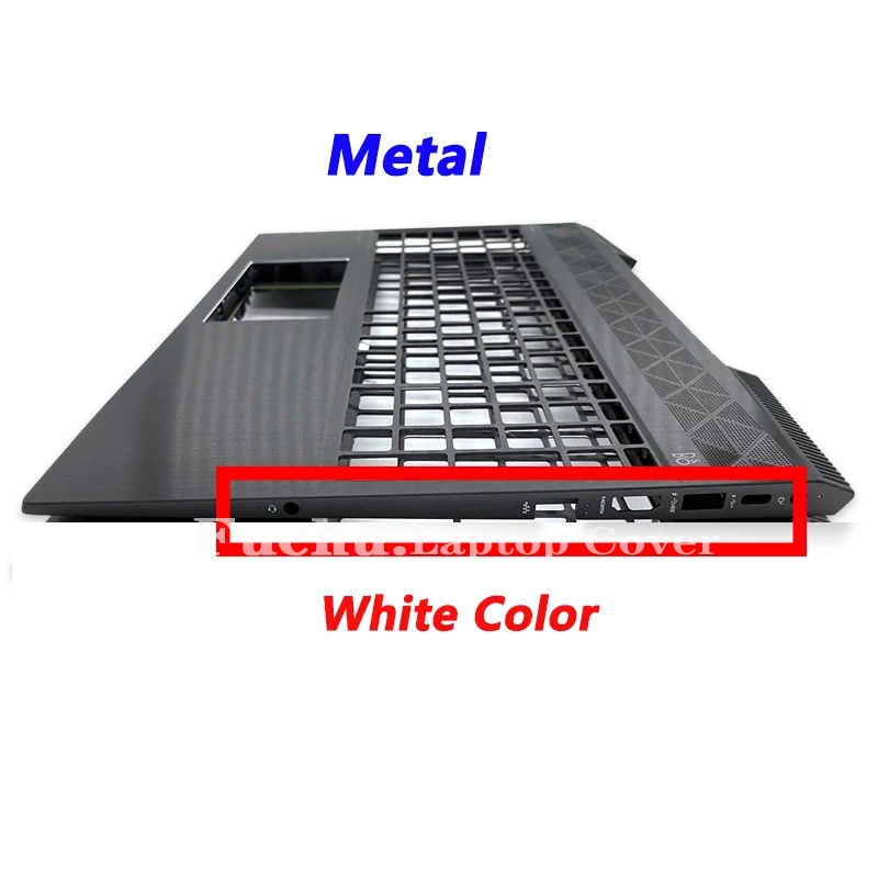 Nouvelle couverture arrière LCD pour HP Pavilion 15-CX TPN-C133 ordinateur portable avant lunette/charnières/repose-l'hypothèse majuscule/boîtier astronomique L20314-001 vert: Bleu marine