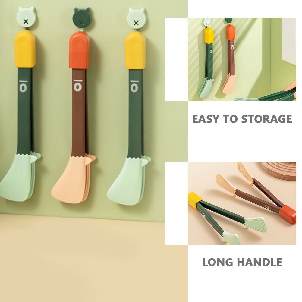 Silicone Barbecue Clip Multi-function Food Clip Kitchen Food Clamp Reusable Food Clip
