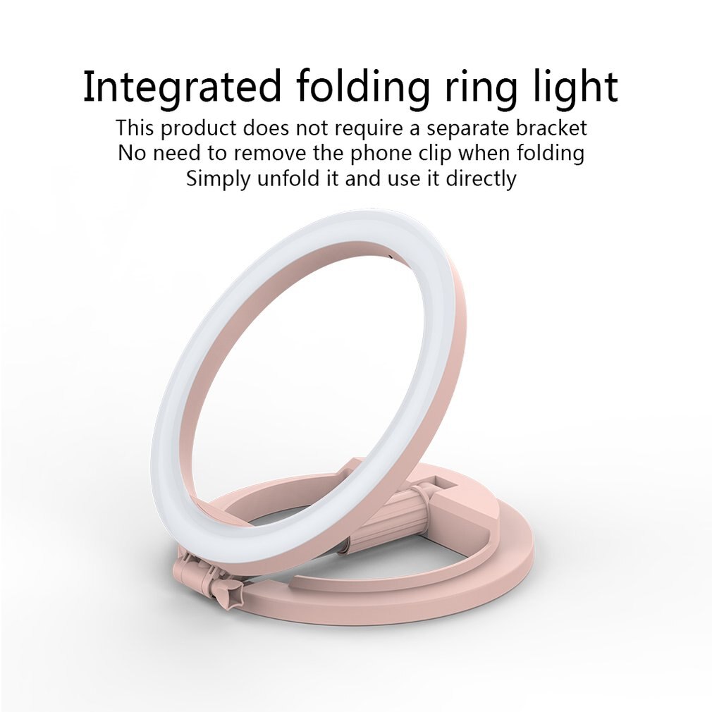 Teléfono Móvil anillo vivo Luz de relleno ancla belleza e iluminación artefacto lámpara Led piso soporte telescópico