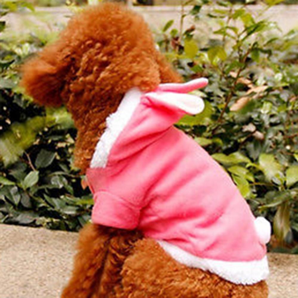 Mignon Lapin Forme Chien Costume Polaire À Capuche Manteau Chien Vêtements Pour Animaux De Compagnie Fournitures Pour Animaux de Compagnie produit