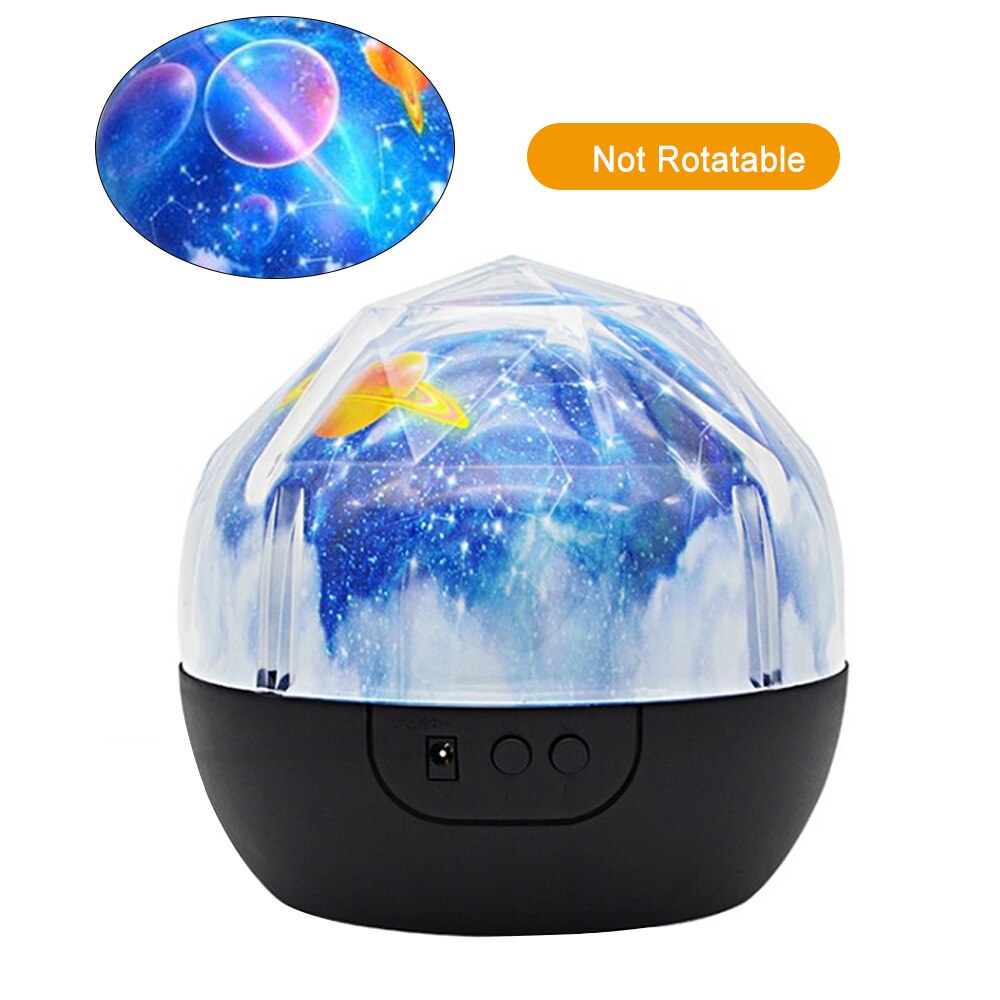 LED Projector Star Moon G-alaxy Night Light For Children Kids Room Sky Rotating Bedroom Decor Nursery Nightlight Baby Lamp: type2