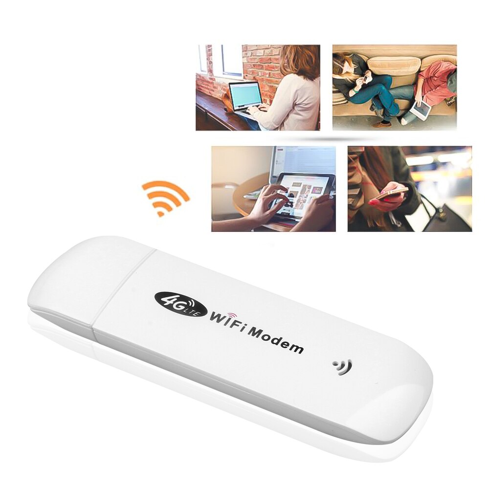 Kebidumei 4G Lte Wifi Modem Sim-kaart Fdd Usb Wifi Router 150Mbps Mobile Hotspot Ontgrendeld Netwerk Adapter 3G 4G Router