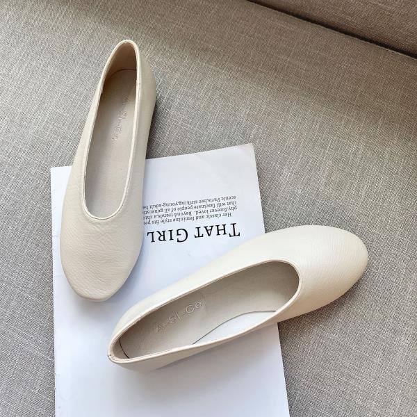 Koreaanse schoenen, casual damessneakers, zachte vierkante neus, all-match instappers, herfstschoenen, dames oma instappers, herfstjurk: 4 / 38