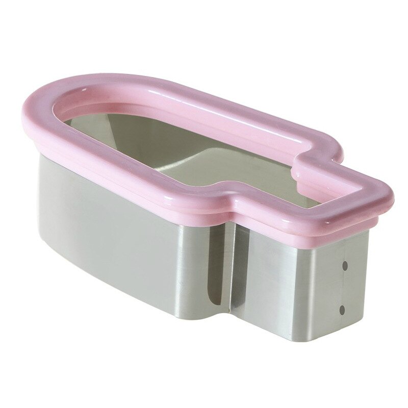 Watermelon Cutter Multi Melon Slicer Cutting Machine Stainless Steel Windmill Fruit Household Artifact Kitchen Tool: Pink