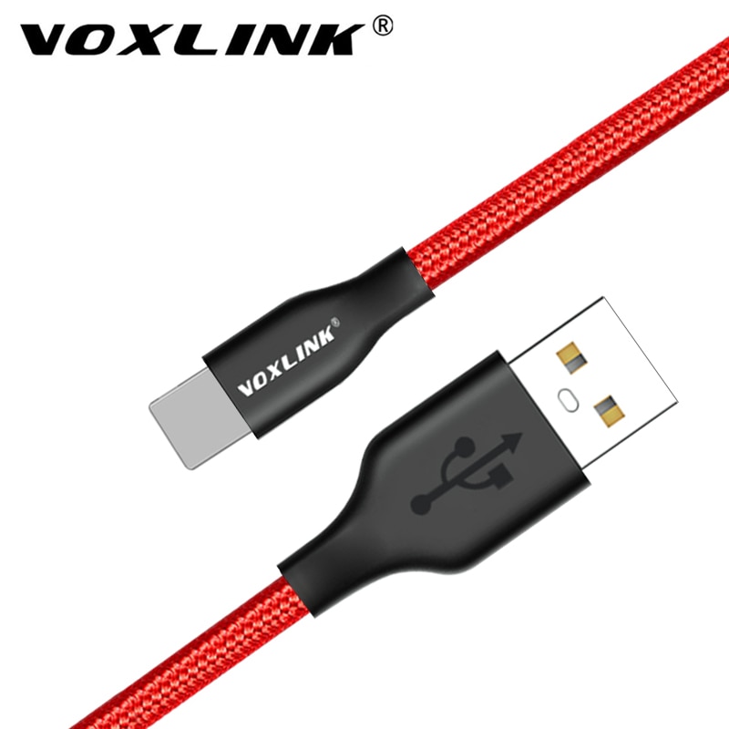 VOXLINK nylonowy kabel USB pleciony dla iphone X XS XR szybka synchronizacja ładowania kabel USB robić transmisji danych dla iphone xs max 8 8plus 7 6 6s ipad mini