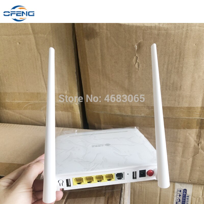 ZTE Zxhn F673A V9 4GE+ 1TEL+ 2USB+ Wifi (2.4GHz /5GHz) gpon onu ont 100% and original modem wifi router