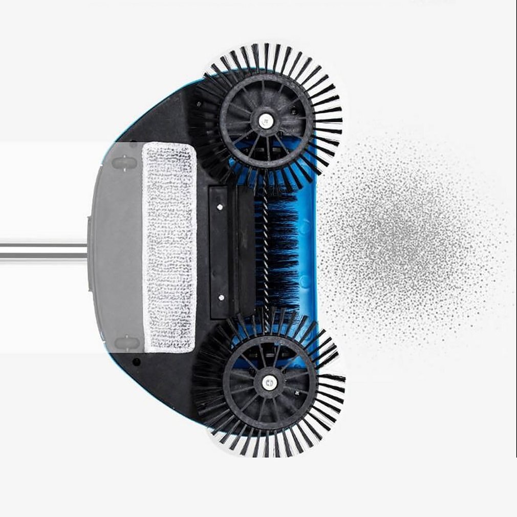 360 degrés manuel rotatif balayage vadrouille multi-fonction mécanique balayeuse main pousser nettoyage balai dépoussiéreur