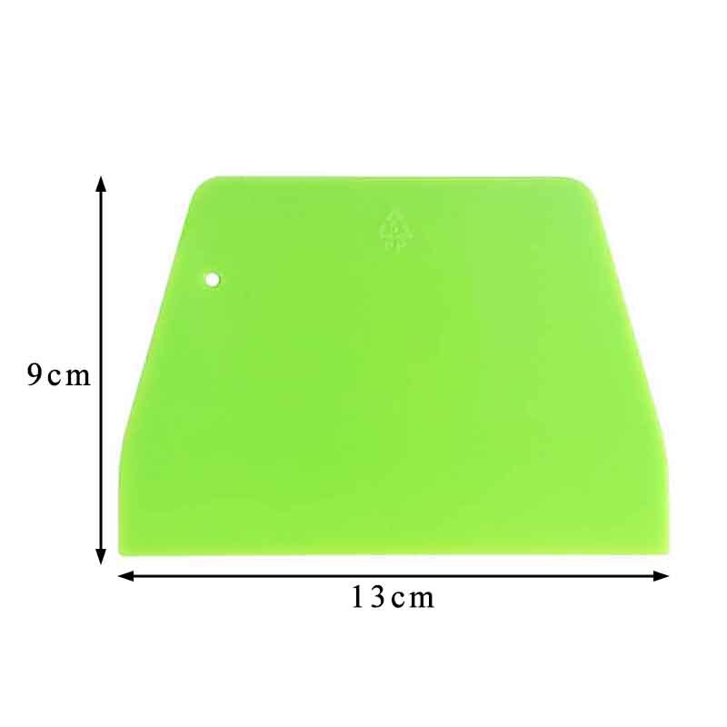 1Pcs Portable DIY Baking Tool Plastic Green Multifunction Pastry Cutter for Cake Dough Scraper Kitchen Accessories: Default Title