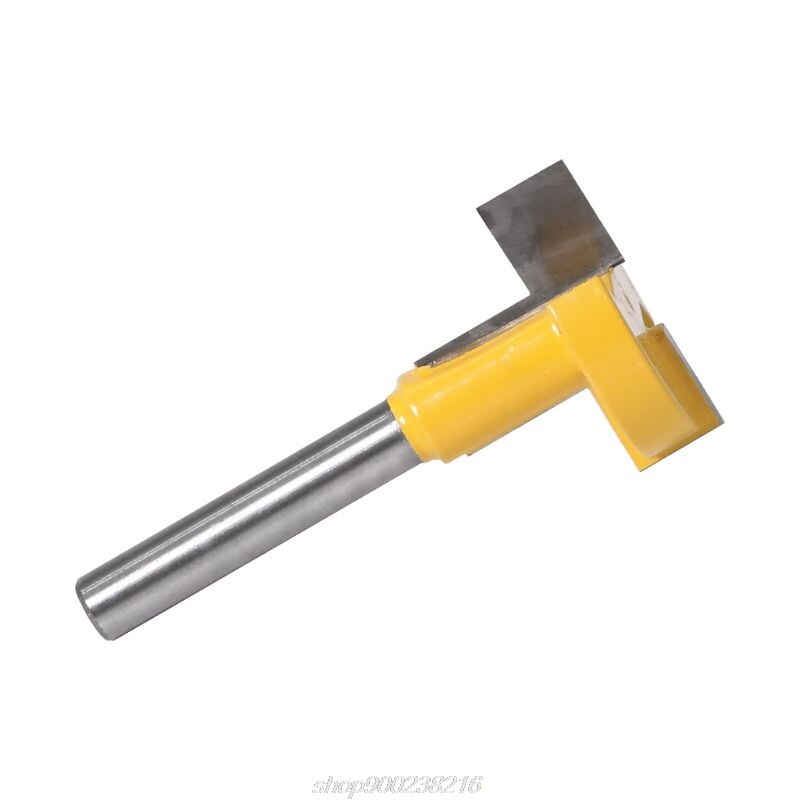 6mm Shank T-Slot T-Track Slotting Router Bit for Woodworking Chisel Cutter Cutting Milling Tool F22 21