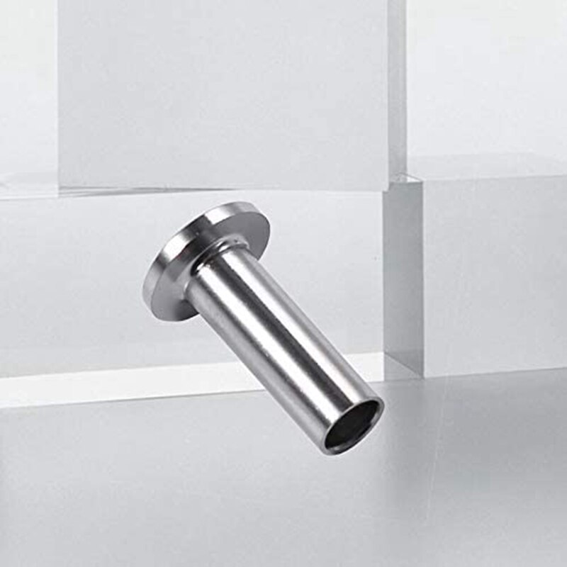 110 stk beskyttelseshylser for 1/8 tommers dekk kabelrekkverk tre stolpebeskytter med borekrone diy balustrade