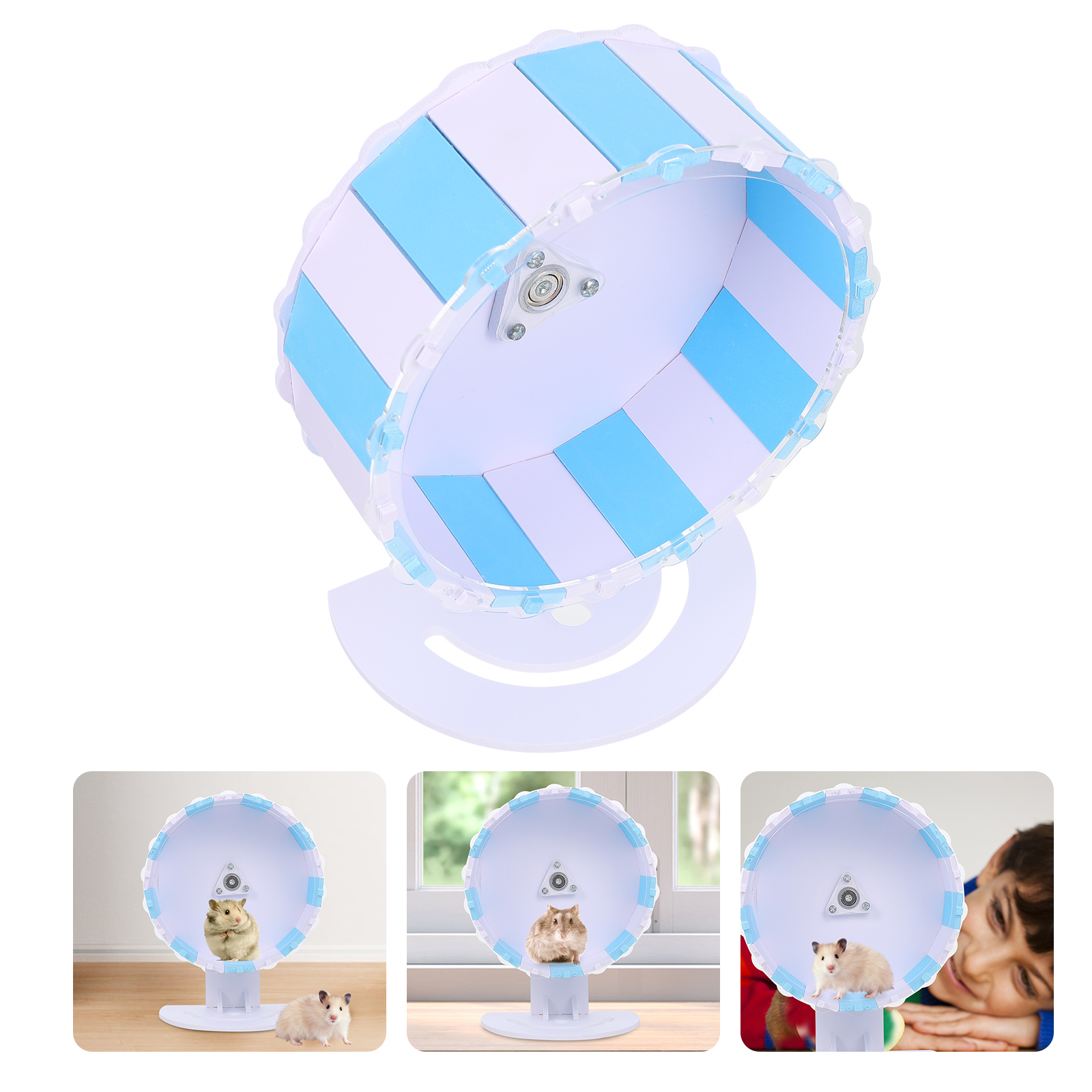 1 Set Hamster Wheel Funny Small Pet Rat Hamster Chinchilla Exercise Wheel