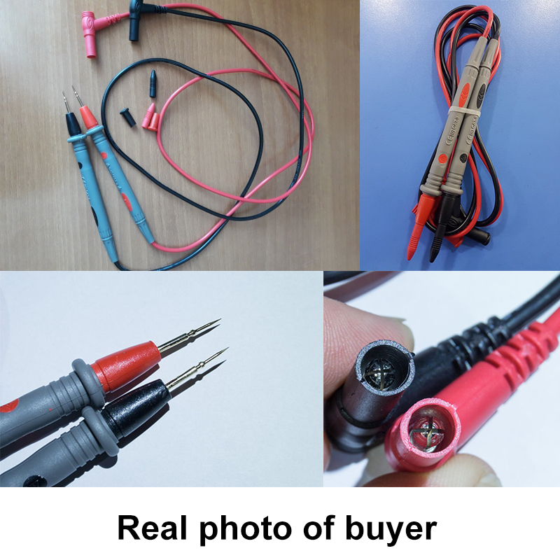 Pour multimètre aiguille pointe sonde Test fils broche numérique multimètre testeur sonde fil stylo câble 1000V 20A résister à et froid