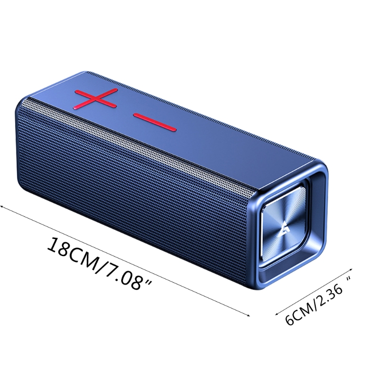 N0hc kabellose, bluetooth-kompatible 5.0- lautsprecher-stereo-tragbare musikbox-player für outdoor-reisen, seltene-erden-lautsprecher