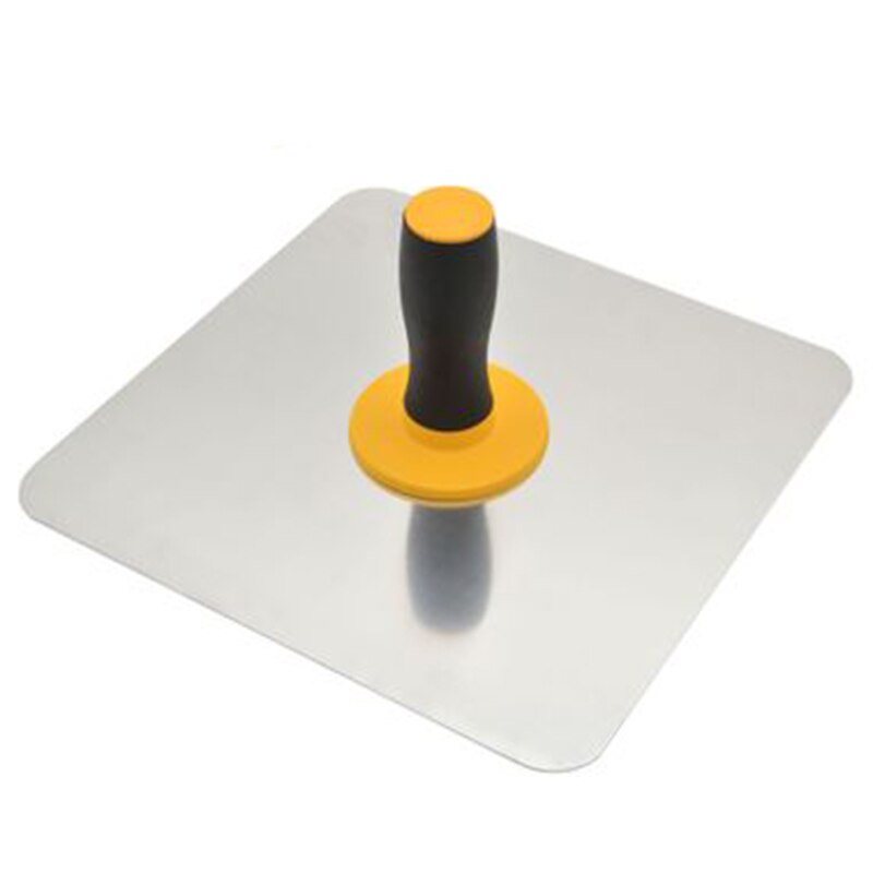 Soporte para tablero de mortero de llana de aluminio, herramienta de enlucido con mango