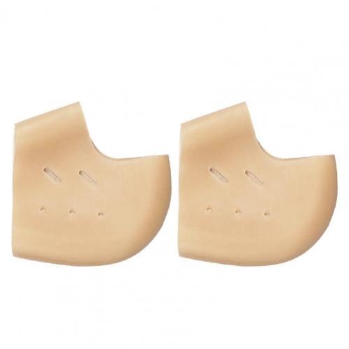 2Pcs Vrouwen Man Hak Covers Schokabsorptie Langzaam Druk Voet Pads Met Doek Langzaam Druk Voet Pads Met Doek: Default Title