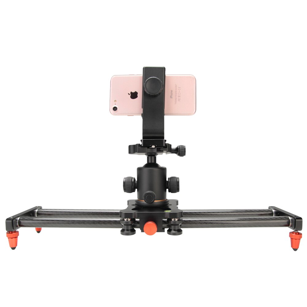 40cm Manual slide rails Photographic equipment phone rails Actual Sliding Load Up for Canon Nikon Sony DSLRs Mobile phone